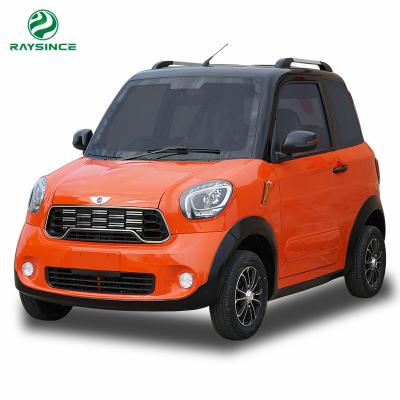 China 4 Wheels electric car 3 kw low speed electric mini car 2 doors 4 seats with 60V battery for sale