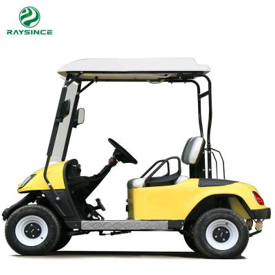 China 60V battery operated mini golf trolley 2 seats customized color factroy supply electric golf carts with 3000W motor for sale