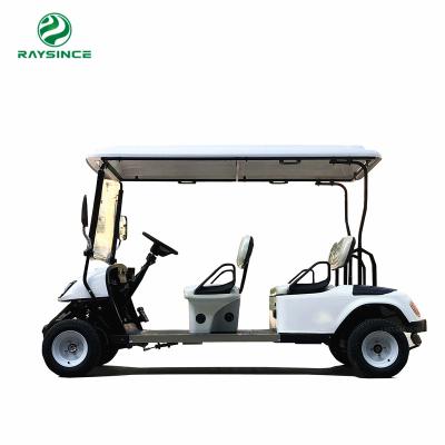 China CE approved electric golf trolley 3500W motor  4 seats adutl electric golf cart with pu seat for sale