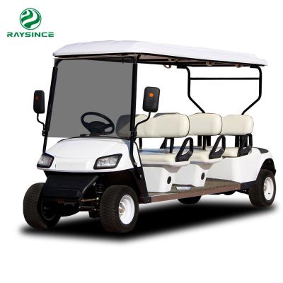 China 4 wheels golf cart electric  cheap price new design  6 seats golf car 3500W motor with 72 V battery for sale