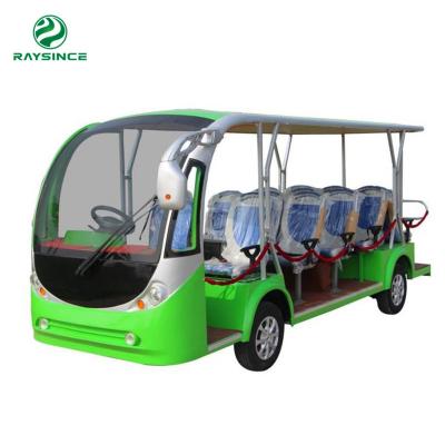 China 72V battery operated electric sightseeing car new energy shuttle bus good quality with 14 seats  for sale for sale