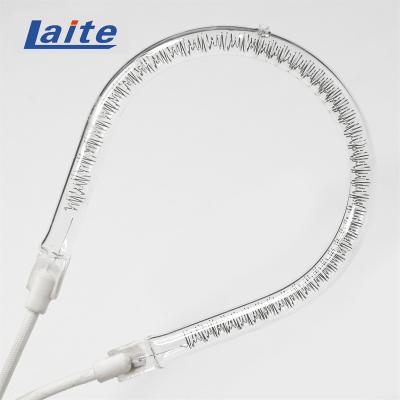 China 900W China Outdoor Oven Parts Round Shape Microwave Quartz Heating Element Infrared Lamp for sale