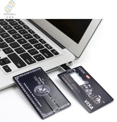 China Card Wholesale China Cheap Customized Logo With Both Sides Flat Flip Sim Plastic Card Usb Flash Order for sale