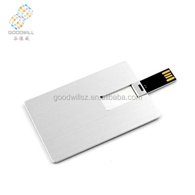 China Metal Paypal Metal Credit Card USB Pen Custom Order Acceptable for sale