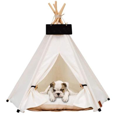 China Breathable Portable Puppy Tent With Cushion Pet Gift House Home Sweetie Wet Tee Washable Pee For Small Pets Rooms for sale