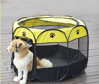 China Breathable Outdoor Large Pet Tent Breathable Outdoor Pet Tent Pet Operation Kennel Pen Puppy Kennel Easy Durable for sale