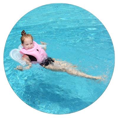 China PVC Angel Wings Water Float Swim Vest Breathable Inflatable Float Suits Easy Swim Swim Vest Trainer For Kids Adults Child Swimsuit for sale