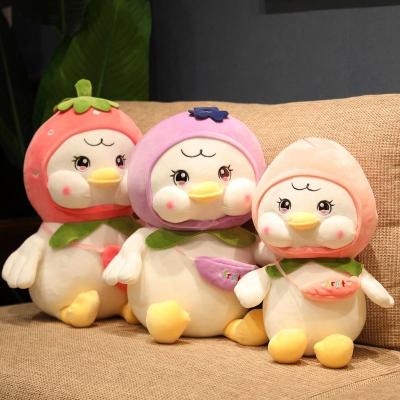 China Plush Tiktok Duckling, The Same As School Duck Stuffed Toy Birthday Gift Cloth Pillow for sale