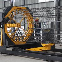 Chine cage de commande numérique par ordinateur de 2200mm faisant la machine de soudure de cage de roulement de contrôle de PLC de machine à vendre