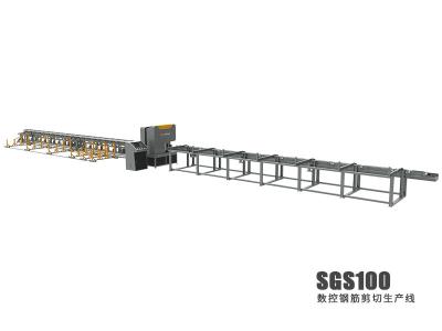 China Maximum Shear Length 12m CNC Rebar Shearing And Cutting Line 22n/Min for sale