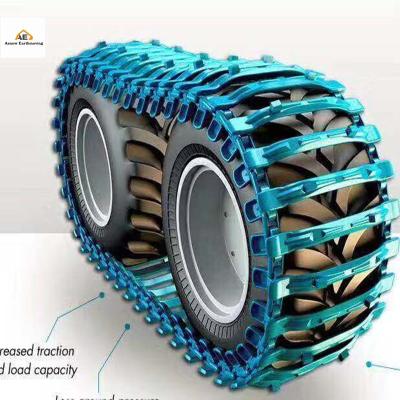 China Wheel Tire Machine Unloader Tire Snow Chain Track Chain Tire Protection Chain for sale