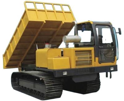 China 7T rubber track dumper crawler trailer Autodumper track and steel track dumper < 4L for sale