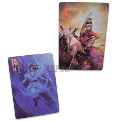 China Plastic Playing Card Paper Luxury Trading Cards Foil Holographic Playing Card Custom Printed for sale