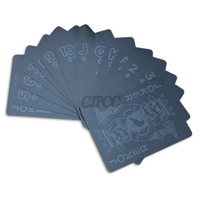 China Paper Plastic Custom Design Game Cards With Own Logo Waterproof PVC Poker Wholesale for sale