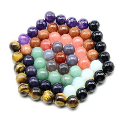 China China Natural Non-porous-beads Amethyst Crystal Balls Small Agate Rose Quartz Spheres For Jewelry for sale