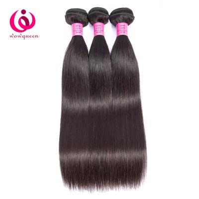 China Wholesale wowqueen100% Pure Original Natural Virgin Human Hair Henan Unprocessed Cuticle Aligned Woman Hair Straight 10A 11A Can Be Bleached Bundles Weft for sale