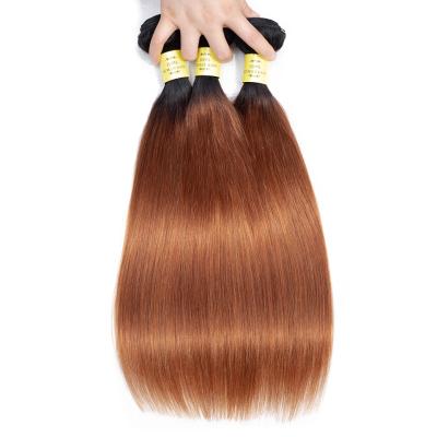 China Can be changed the design to any texture as you like Hair Extension Hair Products Ombre Bundles With Closure Straight Remy Color 1B 30 Hair Bundles Non With Closure Weft for sale