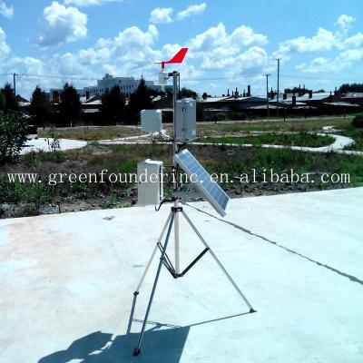 China Multi-sensor Outdoor Portable Agriculture Solar Power Stations Monitoring Automatic Weather Station Weather Station for sale