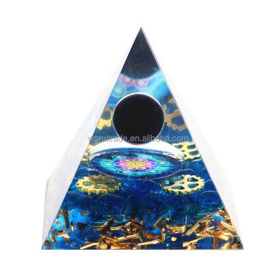 China Africa New crystal Energy Generator orgonite pyramids Orgone Pyramid crystal crafts for sale