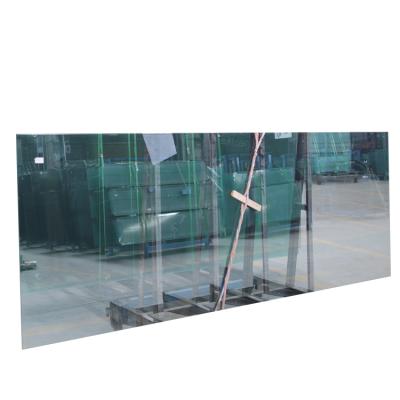 中国 Hotel Industrial Fine Polished Flat Safety Thick Tempered Architectural Glass 販売のため