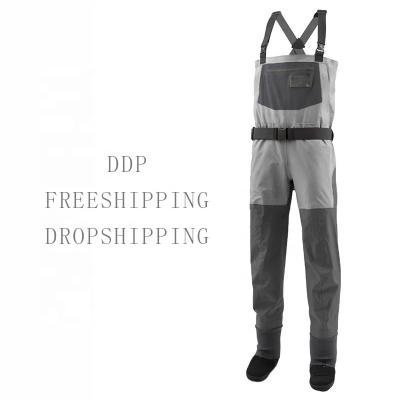 China Free shipping unisex mid waist fishing waders for men neopren pants PESCA neoprene waterproof breathable vision for sale