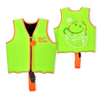 China Amazon Hot Selling Fashionable Swim Vest Neoprene Children's Floating Life Vest Kids Swimming Life Vest for sale