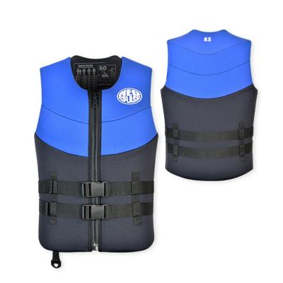 China Fashionable Swim Jacket Water Sports Fishing Life Jacket Buoyancy Vest For Adults Fishing Swimming Surfing Boating Kayaking for sale