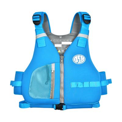 China Hot Selling High Quality Life Jacket Neoprene Life Vest Water Rescue Sports Life Vest Fashionable Swim Vest For Sale for sale