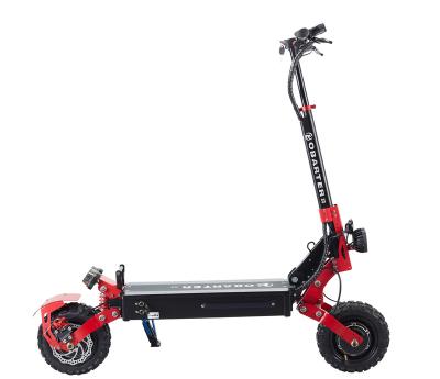 China EU Warehouse 2400W 48V 11Inch Escooter Unisex Off-Road Scooter Climb Electric Adult High Speed ​​Electric Scooter 45 Degree Dual Motor for sale