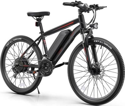 China Aluminum Alloy 2023 26 Inch 350W EU Warehouse Powerful Tire 10.5ah Adult Electric Fat Bike Off-Road Mountain EBike for sale