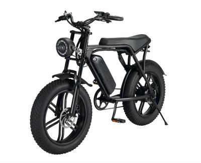 China 500W 48V Big Tire Mountain Steel Full Suspension Electric Bike Electric Bike Special Hot Selling Ebike In USA /EU Warehouse for sale