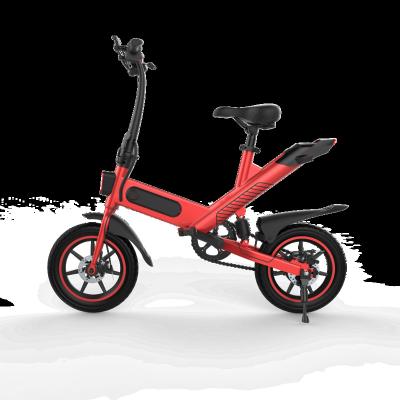 China Aluminum Alloy 14 Inch 10.4AH Tire 350W Small Brushless Motor 36V Lithium Battery Folding Aluminum Electric Bicycle Ebike EU Warehouse for sale