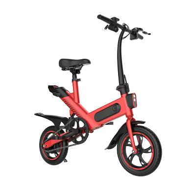 China Aluminum Alloy Promotional Good Quality Mountain Electric Bicycle 350W 7 Speed ​​Foldable Ebike Mini Folding EBike for sale