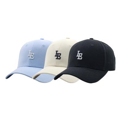 China Custom High Quality COMMON Logo Unstructured Canvas 3D Printing Cotton 6 Panel Embroidered Baseball Cap for sale