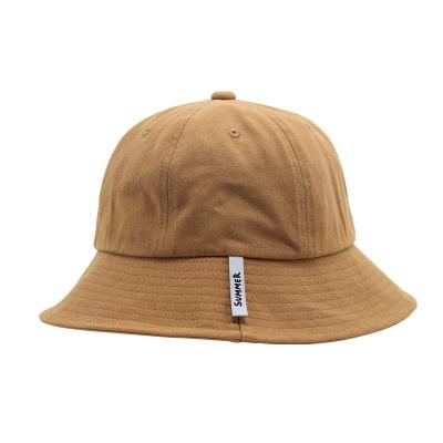 China Wholesale Character Cotton Twill Baseball Cap Crown Printing Unisex Hot Selling Single Bucket Fishing Fisherman Cap For Adults Hats for sale