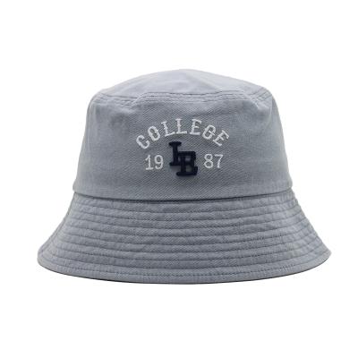 China Fisherman Bucket Hat Embroidery Striped High Quality Custom Printed Comfortable Logo for sale