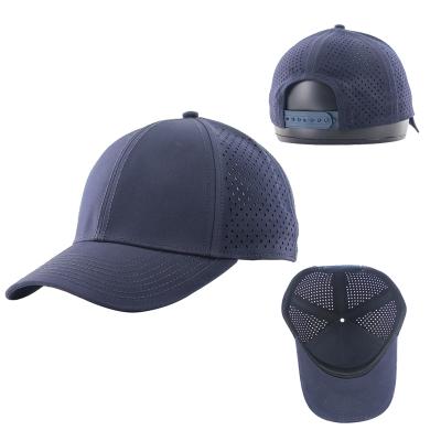 China breathable & Custom 100% Dry Fit Adjustable Size Polyester Waterproof Mesh Running Trucker Hats Cap Quick Dry for sale