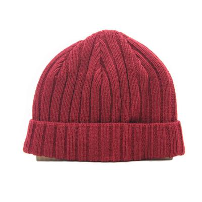 China Wholesale Customized Chunky Knit Blank Bobble Hats COMMON Knitted Beanie Hats For Autumn Winter for sale