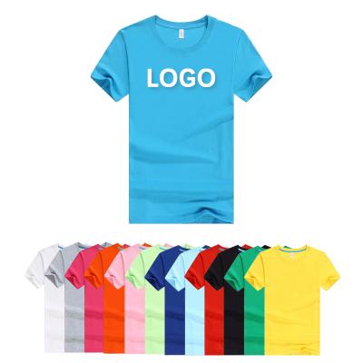 China Wholesale Breathable Cheap Unisex Colorful Blank O-neck Simple Custom Stylish T-shirts With Individual Printing Logo for sale