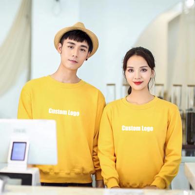 China Custom Heavy Oversized Sweatshirt Crewneck OEM Anti-Wrinkle Long Sleeve Men's Unisex Pullover for sale