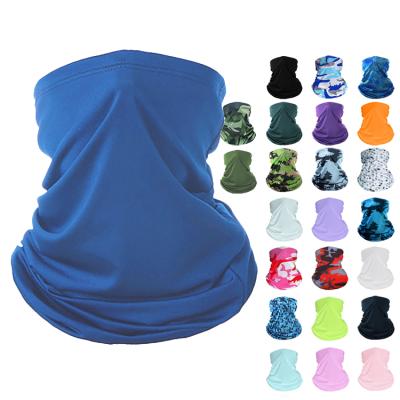 China Street Style Neck Tube Scarf Face Mask Bandana Face Mask Polyester Neck Cuff For Men for sale