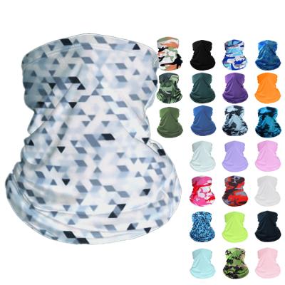 China Street Style Customized Multifunctional Breathable Ice Tube Bandana Neck Silk Cooling Seamless Magic Cuff for sale