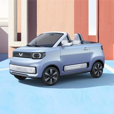 China WULING Hongguang MINI EVElectric Vehicle CAR 4 Wheels Convertible Electric Cars 2 Seats EV New Energy Car Chian 3059*1521*1614 mm for sale