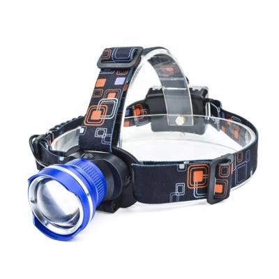 China High Power Waterproof Headlamp Camping Safety Light Usb Rechargeable Led Zoomable Headlamps for sale