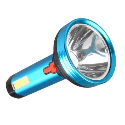 China High Strong Light Aluminum Alloy Camping LED Rechargeable Flashlight Led Outdoor Flashlight for sale