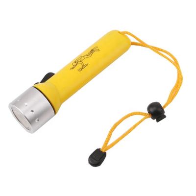 China LED Underwater Torch Aluminum Alloy Torch Waterproof Camping Diving Flashlights and Underwater Torches for sale