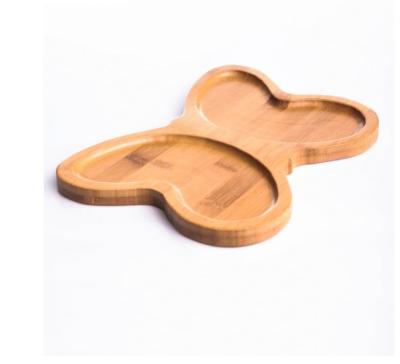 China High Quality Sustainable Piti Bamboo Tray Bespoke Bamboo Restaurant Tray Tea Dishes for sale