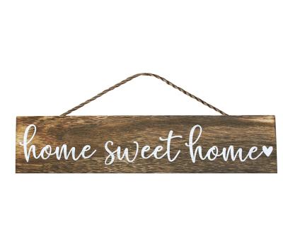 China Europe Wooden Wall Hanger Magnolia Welcome Sign Wall Outdoor Home Sweet Home Wood Decor for Front Door Kitchen for sale