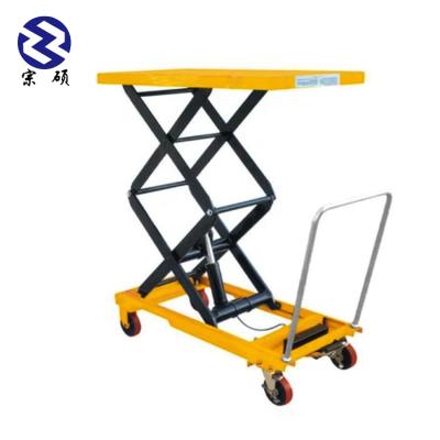 中国 Easy Operation Safety Convenience 1000kg Foot Pump Manual Hydraulic Scissor Lift Table 販売のため