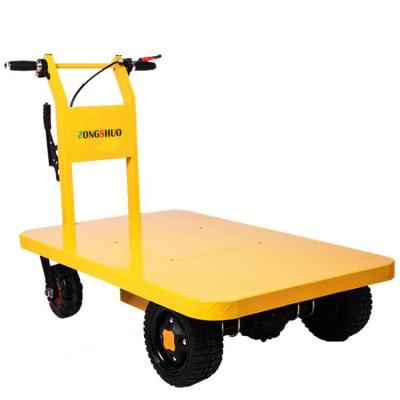 China Durable 1000kg Hand Push Cheap Truck Carry Cargo Transport Trolley for sale